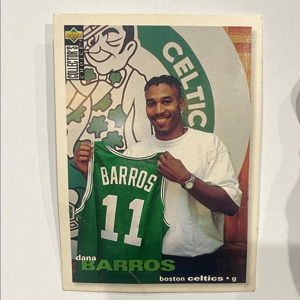 Dana Barros 1995-96 #289 Player's Club Boston Celtics Trading Card